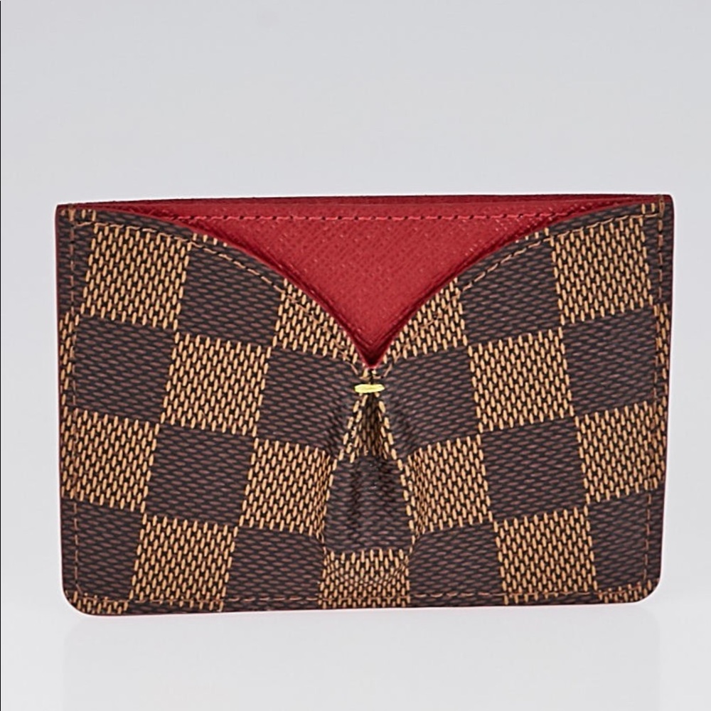 Louis Vuitton Damier Ebene Caissa Card Holder